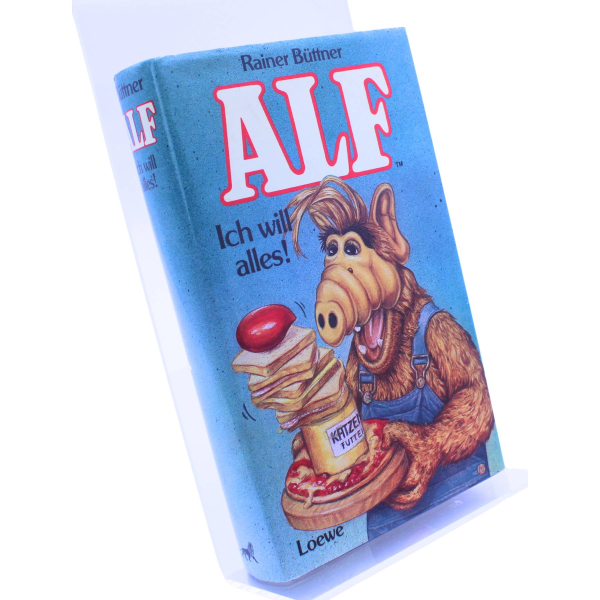 Alf Buch „Ich will alles!“ (1988) | Loewe Roman 1. Auflage | hoppla-stuff.de